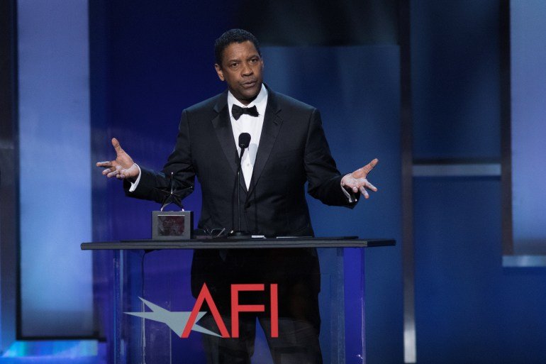 Denzel Washington Denzel Washington Denzel Washington Actor Denzel Washington accepts the 47th AFI Life Achievement Award at the gala in his honor in Los Angeles, California, U.S., June 6, 2019. Picture taken June 6, 2019. REUTERS/Monica Almeida