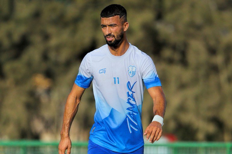 Ittihad Tanger player Abdel Latif Akhrif Source: Ittihad Tanger Facebook account