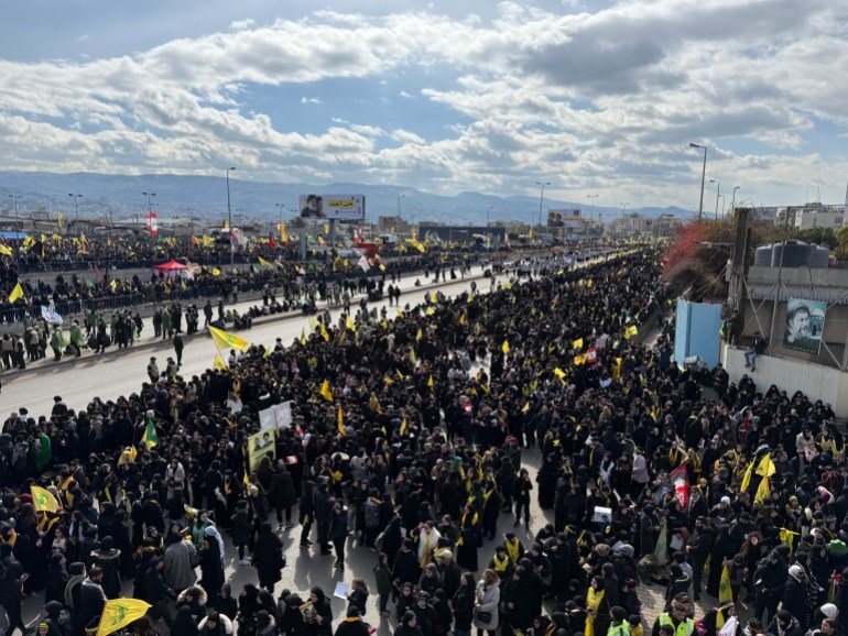 The funeral of Nasrallah Wasfi al -Din today in Beirut -Al -jazeera Net